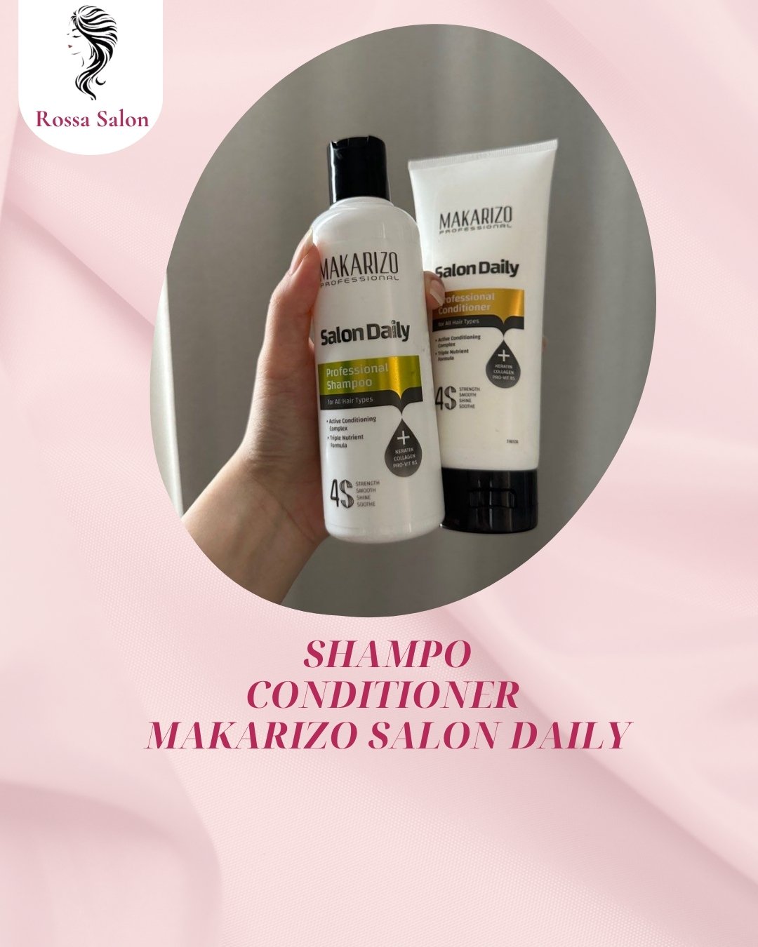 Shampoo & Conditioner Makarizo Salon Daily